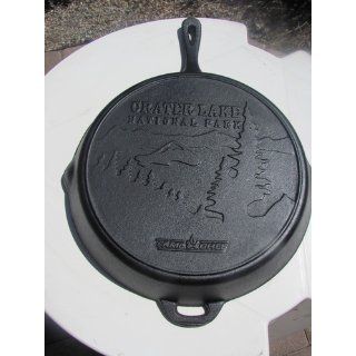 Camp Chef Seasoned Cast Iron skillet, 14 Inch Diameter Heavy Duty Cookware Kitchen & Dining