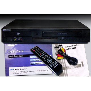 Samsung DVD V9800 Tunerless 1080p Upconverting VHS Combo DVD Player (2009 Model) Electronics