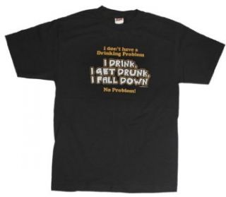 I don't have a Drinking Problem Funny Men's T shirt, 2X Large [Apparel] Clothing