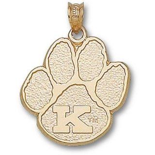 Kentucky Wildcats Large "Paw with K" Lapel Pin   14KT Gold Jewelry Clothing