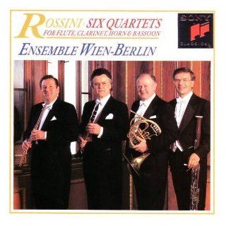 Rossini Six Quartets for Flute, Clarinet, Horn & Bassoon CDs & Vinyl