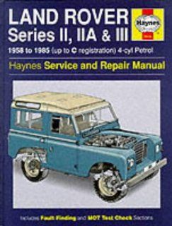 Land Rover Series 2, 2A and 3 1958 85 Service and Repair Man Haynes Service and Repair Manuals Fred Milson Fremdsprachige Bücher