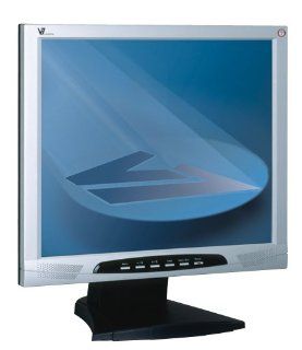 V7 Videoseven 48,3 cm TFT Monitor L19PS silber/schwarz Computer & Zubehr