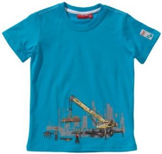 Salt & Pepper Jungen T Shirt 3912174, Gr. 104, Blau (karibikblau) Bekleidung