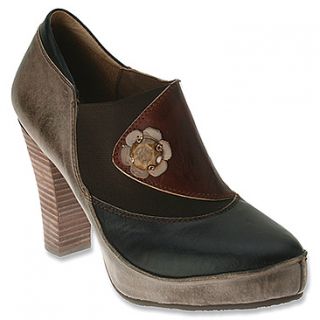 Spring Step Deco  Women's   Gray/Black Combo Leather