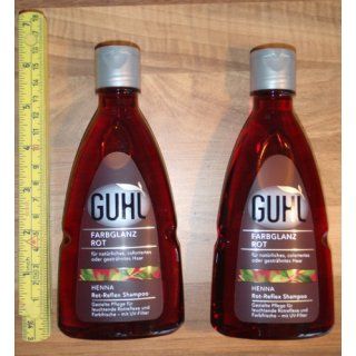 Guhl Shampoo Farbglanz Rot, 2er Pack (2 x 200 ml) Drogerie & Körperpflege