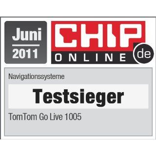 TomTom GO LIVE 1005 Navigationssystem (13 cm (5 Zoll) Fluid Touch Display, HD Traffic, Google, Bluetooth, Parkassistent, Europa 45) Navigation & Car HiFi