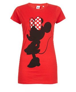 Red Mini Mouse Polka Dot Bow T Shirt