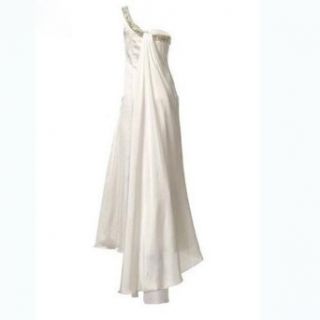 HEINE Asymmetrisches Brautkleid Hochzeitskleid in creme 36, Gre36 Bekleidung