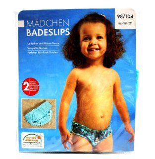 Mdchen Baby Badeslip Bikini 2er Pack 98/104 Neu Sport & Freizeit