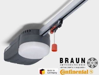 Garagentorantrieb Braun Luxury EH 3100 R inkl. Funkhandsender und Zubehr / fr Schwing  und Sektionaltore geeignet Baumarkt