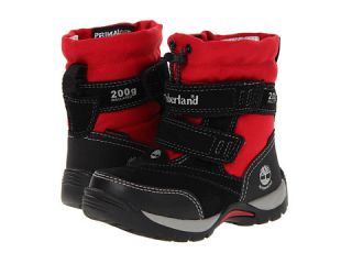 Timberland Kids Mallard Snow Squall Waterproof Snow Boot (Infant/Toddler) Black/Red