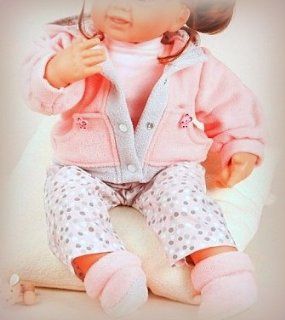 Schildkrt Puppenkleidung, 4 teiliges Winterset, rosa, fr 50 cm   52 cm groe Puppen Spielzeug