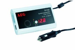 AEG 97110 Pocket Spannungswandler Si 150 mit LED Display, 150 Watt und USB Ladebuchse   inklusive iPod Ladekabel, CE Auto