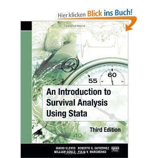 An Introduction to Survival Analysis Using Stata Mario Cleves, William Gould, Roberto G. Gutierrez Fremdsprachige Bücher