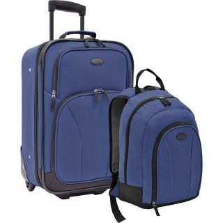 U.S. Traveler 2 Piece Carry On Casual Luggage Set