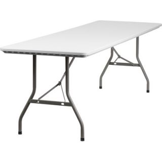 FlashFurniture Rectangular Folding Table RB 3072 GG Size 96 W