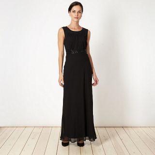 The Collection Petite Petite black embellished maxi dress