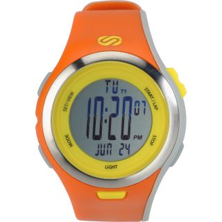 SOLEUS Mens Ultra Sole Running Watch   Size L, Orange/yellow