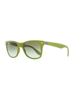 Liteforce Tech Wayfarer Sunglasses, Green   Ray Ban   Green
