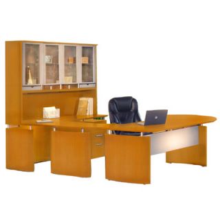 Mayline Napoli Desk Office Suite NT31CRY / NT31GCH / NT31MAH Finish Golden C
