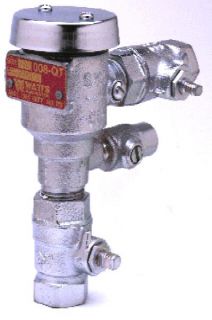 T&S Brass Vacuum Breaker, 1/2 in NPT Inlet & Outlet, Continuous Pressure