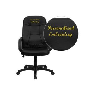 FlashFurniture Personalized High Back Glove Vinyl Executive Office Chair H802