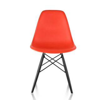 Herman Miller ® Eames DSR   Molded Plastic Side Chair with Wire Base