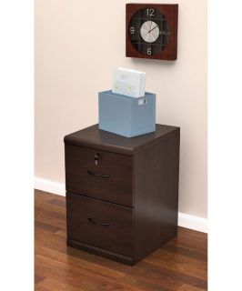 Z Line 2 Drawer Vertical File   Espresso   File Cabinets