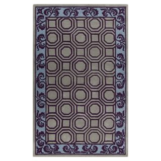 Surya Bordeaux Octagons & Squares Area Rug   Area Rugs