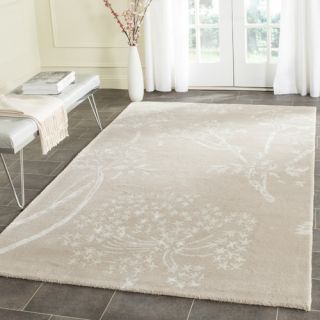 Talence Hand Tufted Sand & Ivory Area Rug by Lark Manor