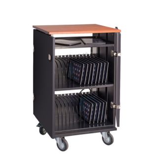 Tablet Charging and Storage Cart by Oklahoma Sound