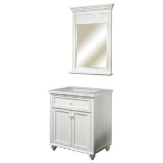 Cottage Retreat 31 Bathroom Vanity Set with Integrated Sink by