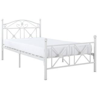 Modway Cottage Twin Iron Panel Bed