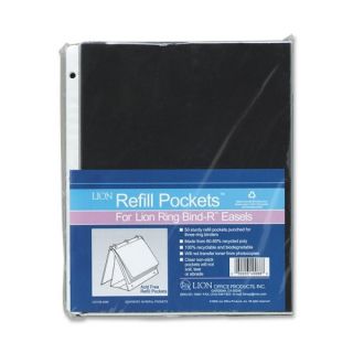 Refill Pages For Easel Binder, 11x8 1/2, 50 per Box, Clear
