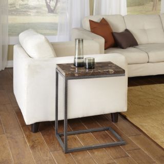 Upton Home Delaney Side Table w/ Power and USB