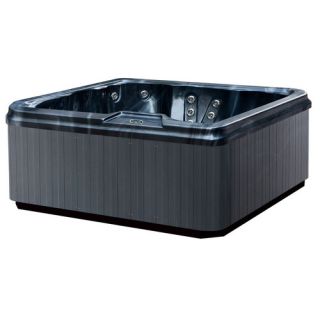 Aston 6 Person 30 Jet Hot Tub Spa with Lounger in Midnight Opal