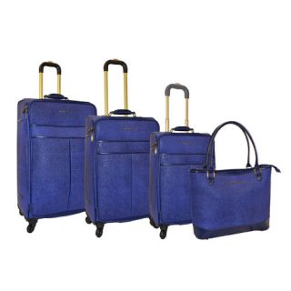 Adrienne Vittadini 4 Piece Luggage Set