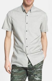 Wallin & Bros. Trim Fit Short Sleeve Oxford Sport Shirt