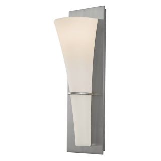 Feiss Barrington Sconce   5.25W in. Brushed Steel   Wall Sconces