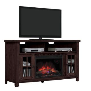 New Dakota 26 inch Indoor Premium Oak Electric Fireplace Media Mantel