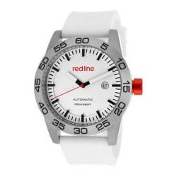 Mens Red Line RL 50045 02 WH ST White Silicone/White
