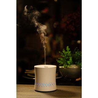 SPT Ceramic Ultrasonic White Aroma Diffuser/ Humidifier
