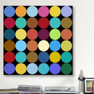 Delightfully Colorful Painting Print on Wrapped Canvas by Woodland