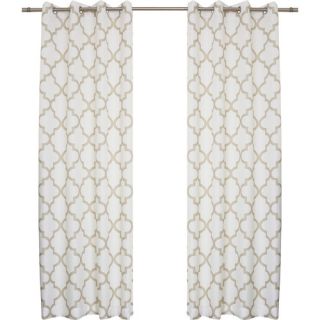Best Home Fashion, Inc. Oxford Basketweave Curtain Panel