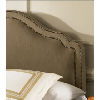 Fashion Bed Group Versailles Upholstered Headboard in Brown Sugar