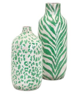 IMAX Emerald Safari Vase   Vases