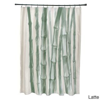 71 x 74 inch Sketched Bamboo Shower Curtain   16678724  