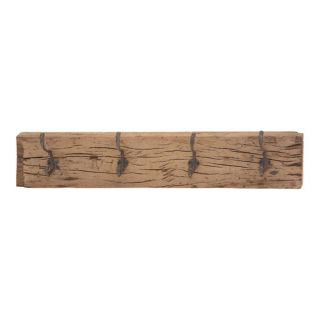 Woodland Imports Metal & Wood Wall Shelf Hooks