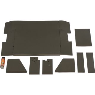 K & M Soundproofing Kit — For IH 86 Cabs, Model# 4043  Tractor Cab Foam Interiors